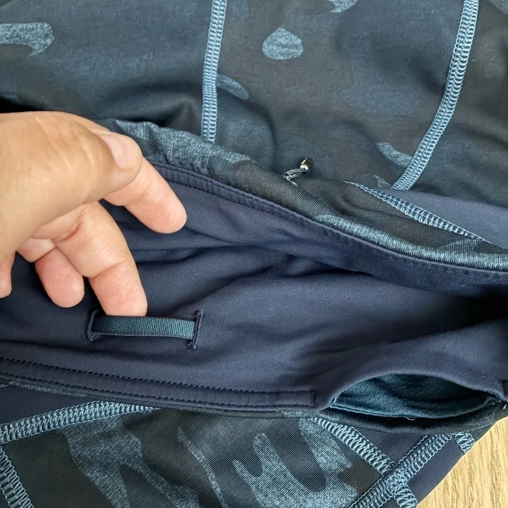 Lululemon Run: Inspire Crop All Full-On Luxtreme Navy 4